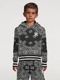 Bandana Cotton And Cashmere Hoodie