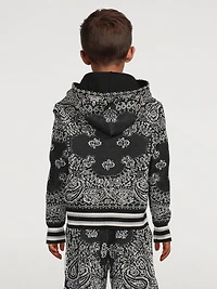 Bandana Cotton And Cashmere Hoodie