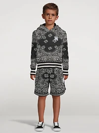 Bandana Cotton And Cashmere Hoodie