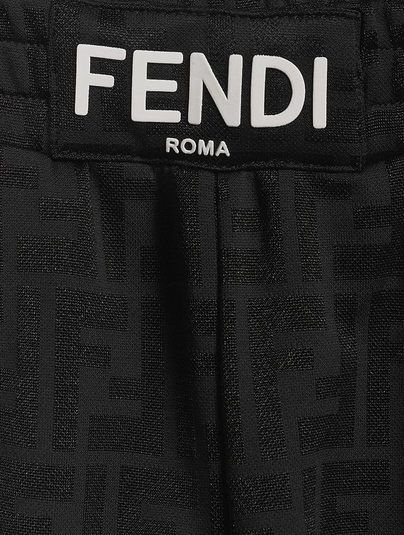 Kids Nylon And Cotton Shorts