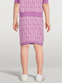 Kids Cotton Knit Skirt