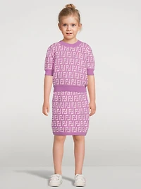 Kids Cotton Knit Skirt