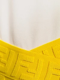 Kids Cotton Dress With Cut-Out Waist