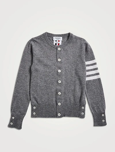 Cashmere Crewneck Cardigan