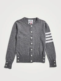 Cashmere Crewneck Cardigan