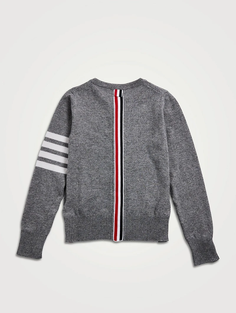 Cashmere Crewneck Cardigan