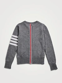 Cashmere Crewneck Cardigan