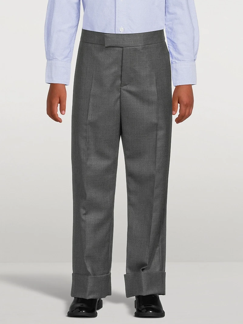 Super 120s Twill Wool Pants