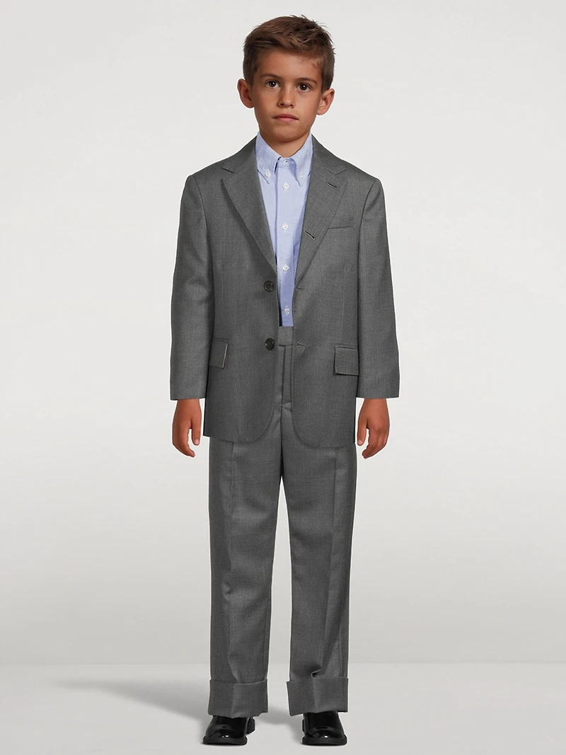 Super 120s Twill Wool Pants