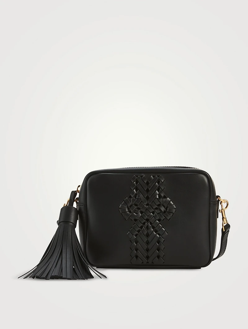 The Neeson Tassel Leather Crossbody Bag