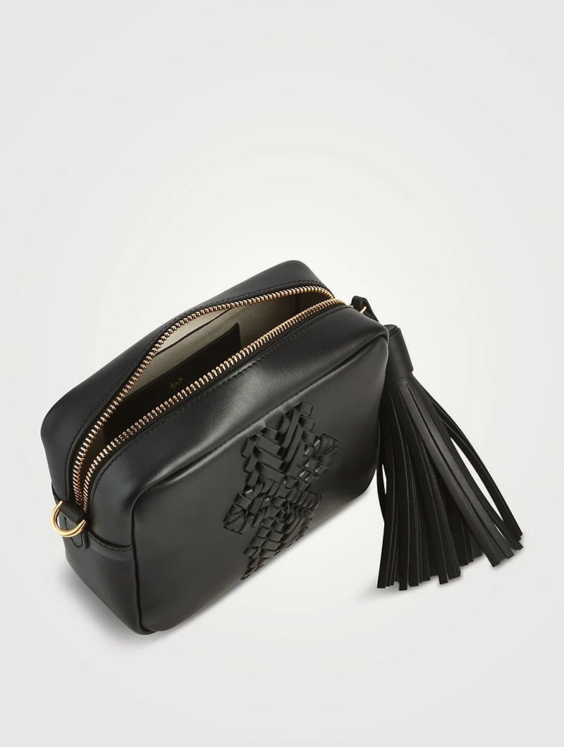 The Neeson Tassel Leather Crossbody Bag