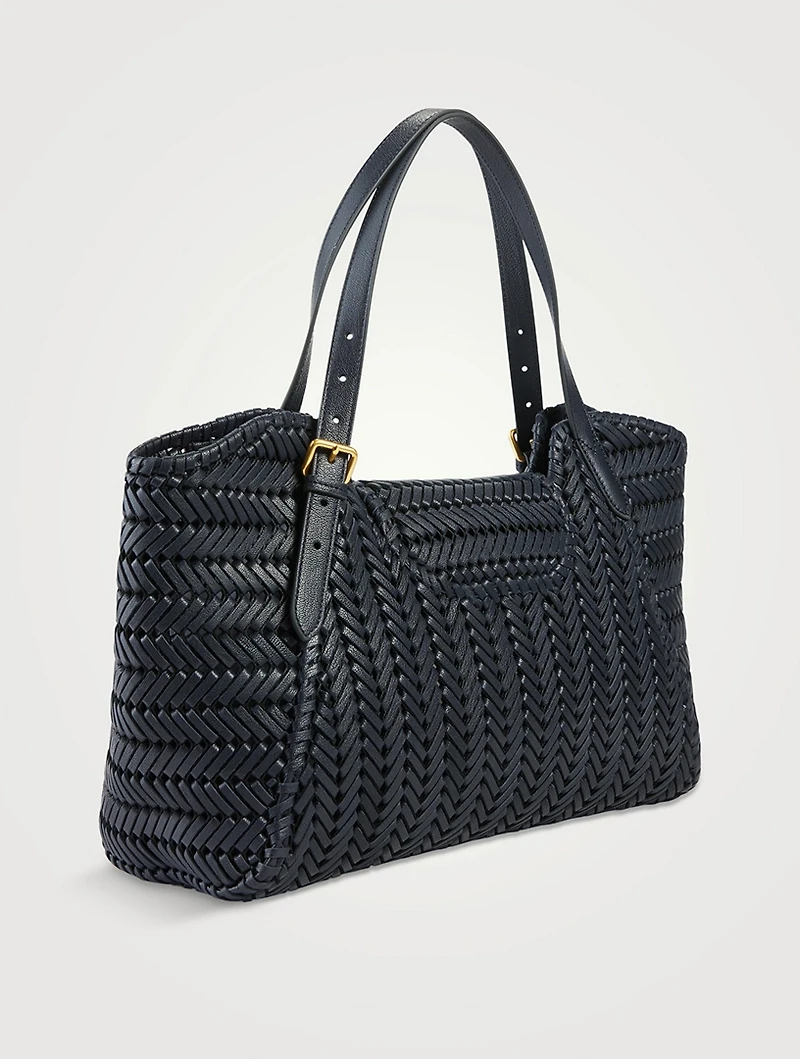 The Neeson Tassel Leather Tote Bag