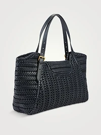 The Neeson Tassel Leather Tote Bag
