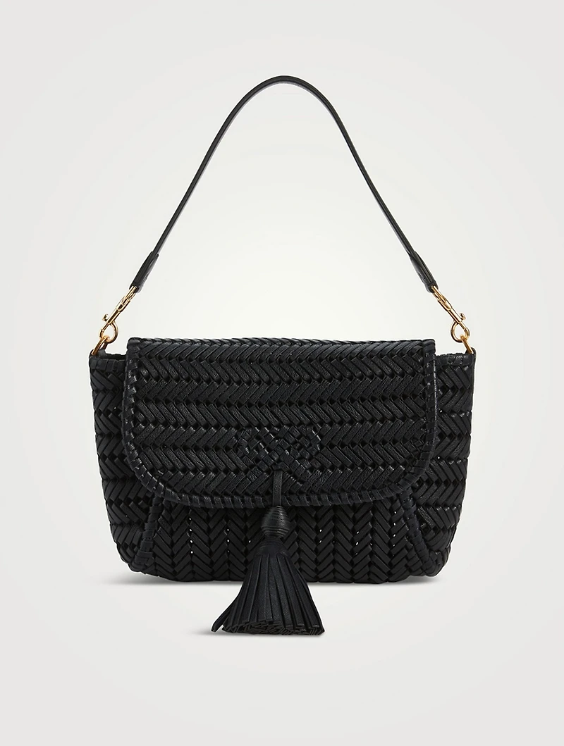 The Neeson Tassel Leather Shoulder Bag