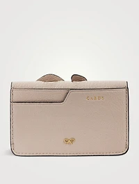Rabbit Leather Card Holder
