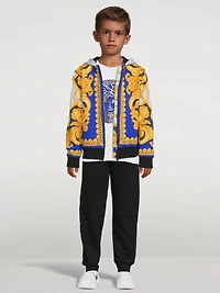 Barocco 600 Cotton Zip Hoodie