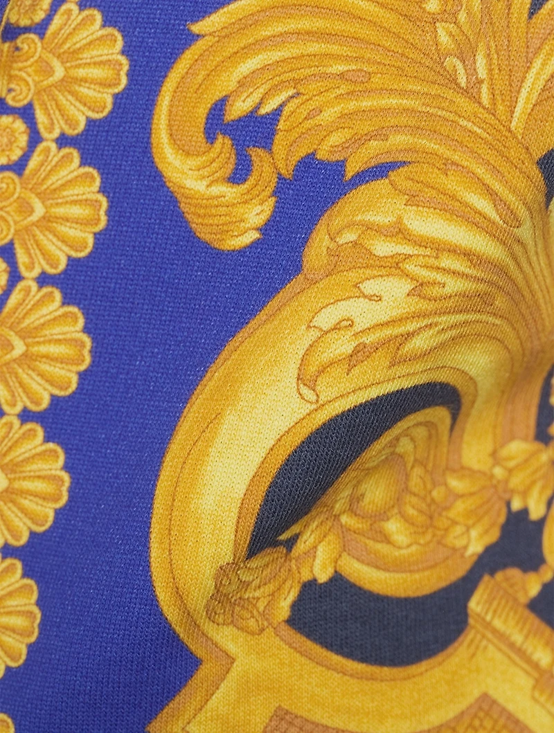 Barocco 600 Cotton Zip Hoodie