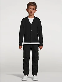 Cotton And Nylon Cardigan