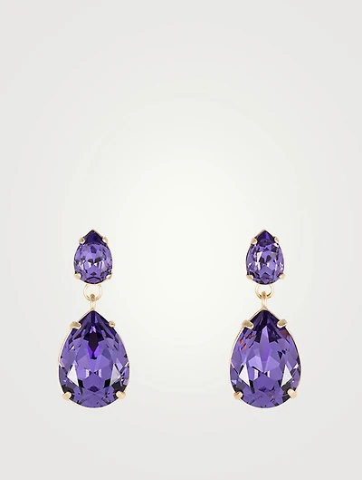 Double Tear Drop Earrings