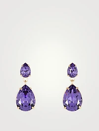 Double Tear Drop Earrings