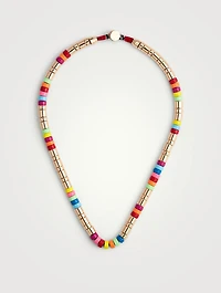 Chasing Rainbows Candy Beaded Necklace