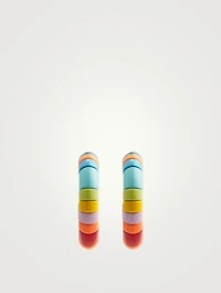 Brighten Up Chubbie Hoop Earrings