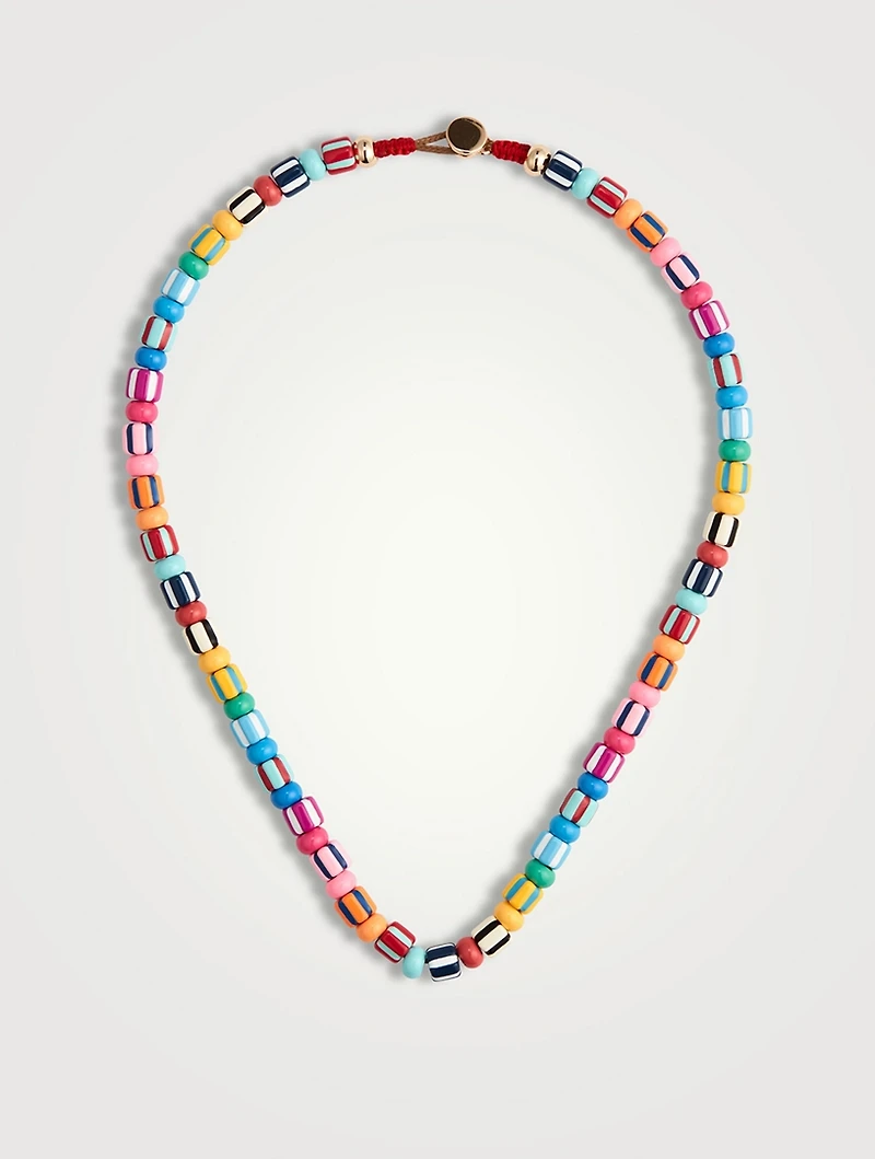 The Smile Beaded Necklace