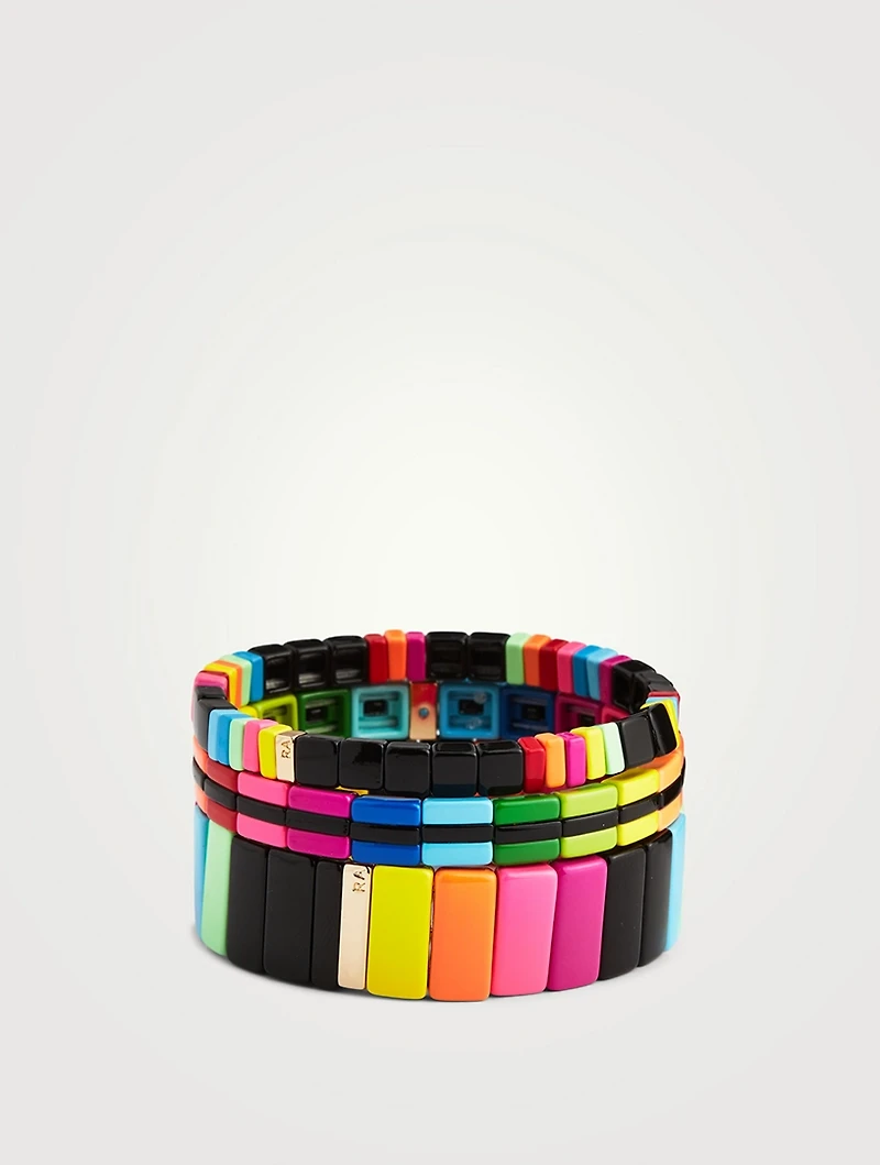 Set Of Three Midnight Madness Bracelets