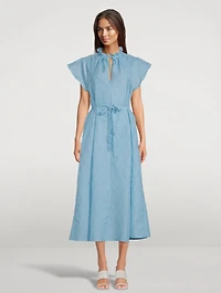 Karookh Jacquard Midi Dress