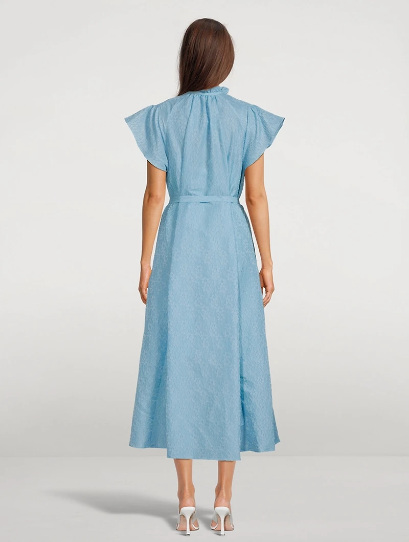 Karookh Jacquard Midi Dress