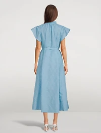 Karookh Jacquard Midi Dress