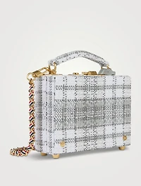 Micro Tweed Box Bag