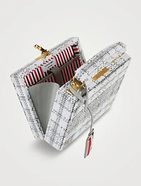 Micro Tweed Box Bag