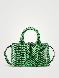 Friday Printed Leather Crossbody Bag