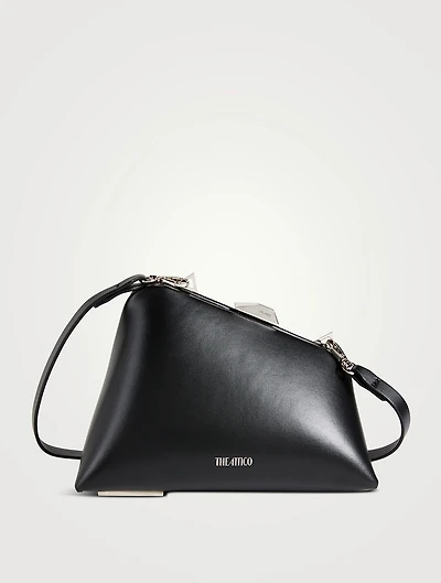 Midnight Leather Clutch