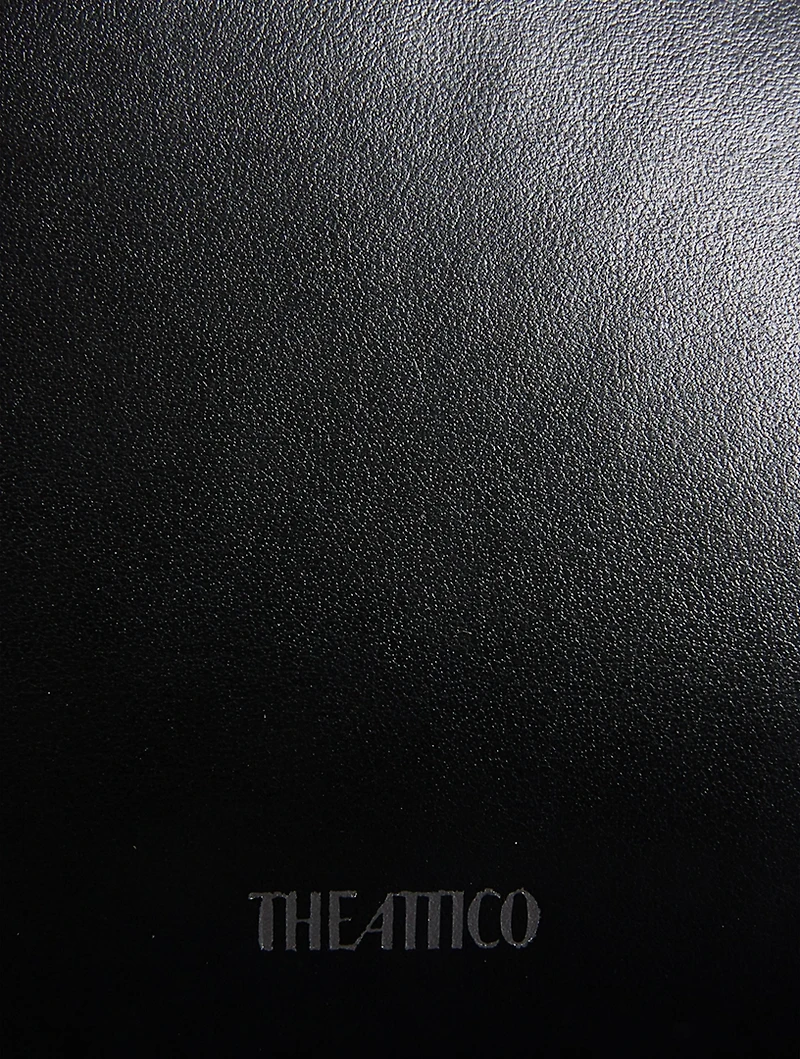 Midnight Leather Clutch