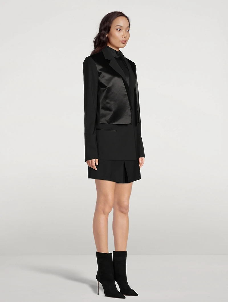 Cut-Out Blazer