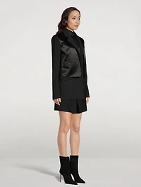Cut-Out Blazer
