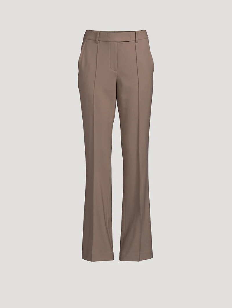 Straight-Leg Trousers