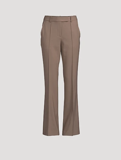 Straight-Leg Trousers