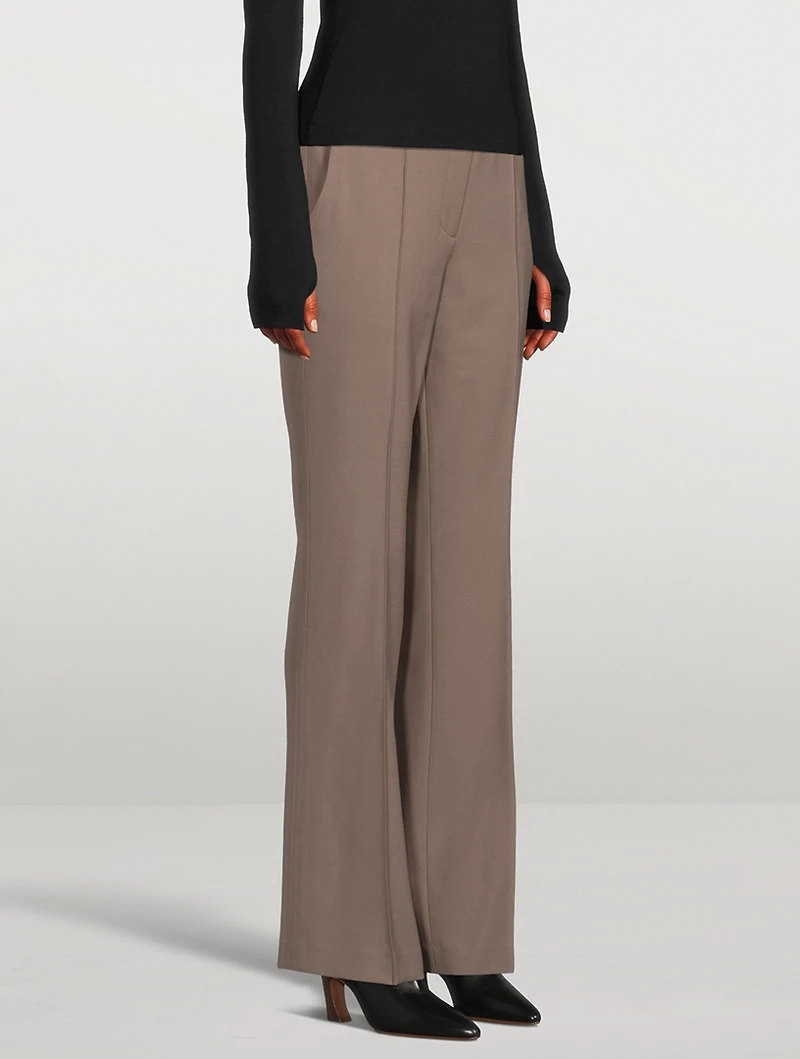 Straight-Leg Trousers