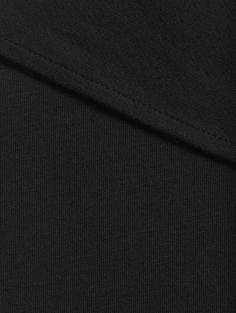 Slashed Long-Sleeve Top