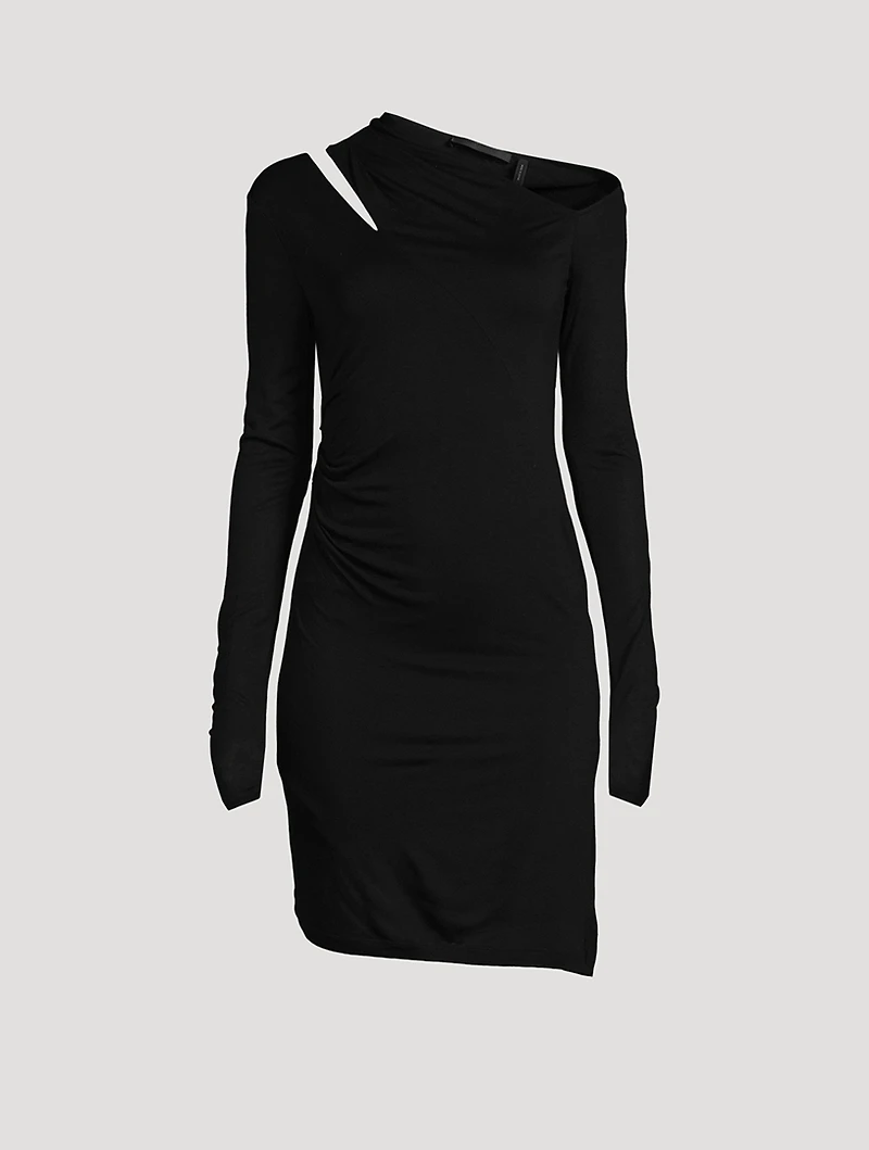 Asymmetric Mini Dress