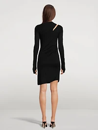 Asymmetric Mini Dress