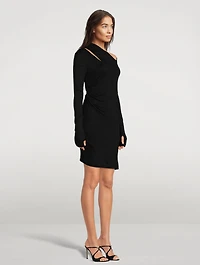 Asymmetric Mini Dress
