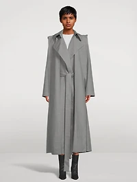 Badva Wool Trench Coat
