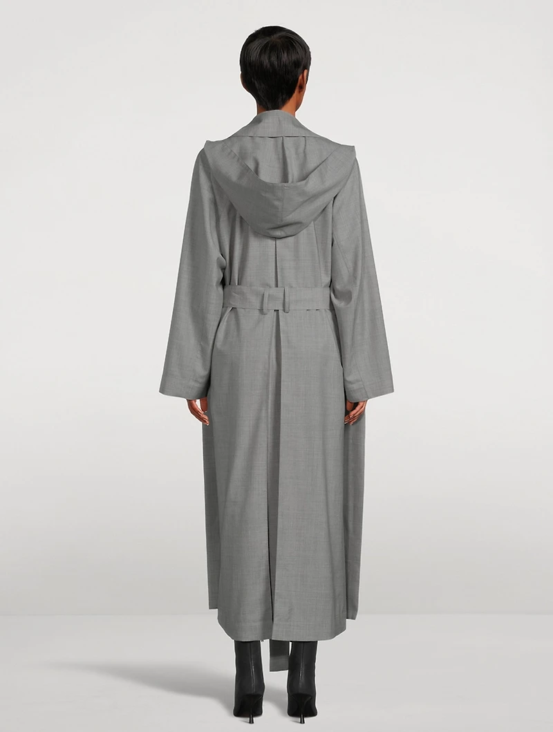 Badva Wool Trench Coat