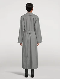Badva Wool Trench Coat