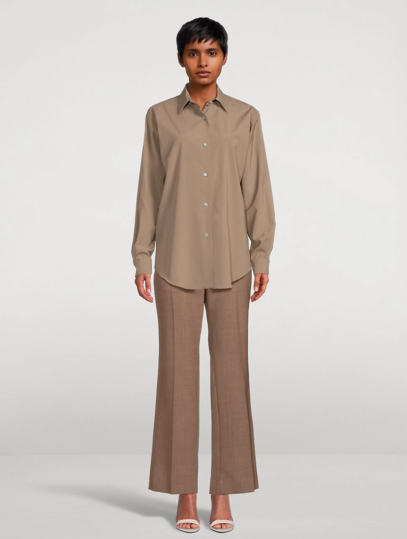 Baer Straight-Leg Wool Trousers