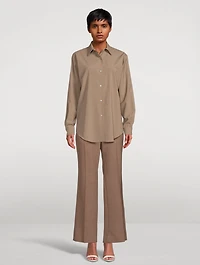 Baer Straight-Leg Wool Trousers